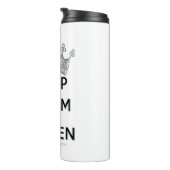Bouteilles Isothermes SlipperyJoe's Keep Calm Queen couronne joyaux a (Tourné sur la droite)