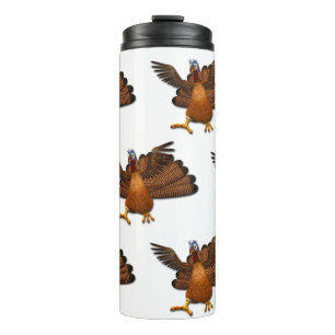 Bouteilles Isothermes SlipperyJoe's Thanksgiving gobble de manière respo