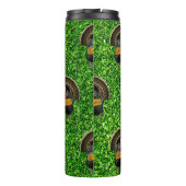 Bouteilles Isothermes SlipperyJoe's Thanksgiving turkey grass manger du  (Dos)