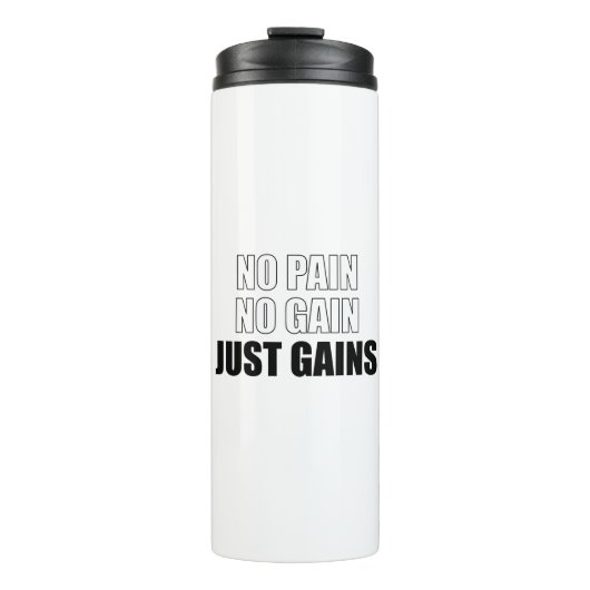 Bouteilles Isothermes Slogan motivationnel (Devant)