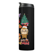 Bouteilles Isothermes Sloth Hallothanksmas heureux Drôle Halloween Thank (Tourné sur la droite)