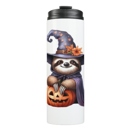 Bouteilles Isothermes Sloth Halloween Pirate Enfants Femmes Hommes Sloth (Devant)