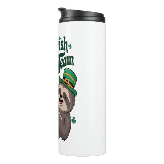 Bouteilles Isothermes Sloth Irish Drinking St Patrick's Day (Tourné sur la droite)