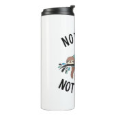 Bouteilles Isothermes Sloth Pas Rapide Pas Furieux (Tourné sur la gauche)