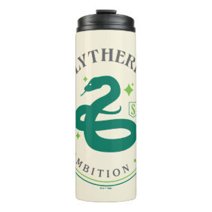 Bouteilles Isothermes SLYTHERIN™ Insigne de fierté de la Maison du serpe