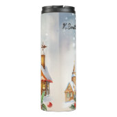 Bouteilles Isothermes Smiling Gingerbread Winter Charm (Dos)