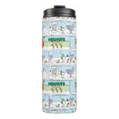 Bouteilles Isothermes Snoopy et l'équipage Zamboni (Devant)