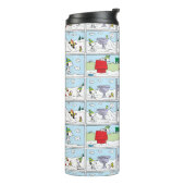 Bouteilles Isothermes Snoopy et l'équipage Zamboni (Tourné sur la gauche)