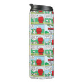 Bouteilles Isothermes Snoopy et ses frères Andy & Olaf (Tourné sur la droite)