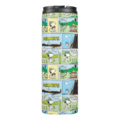 Bouteilles Isothermes Snoopy & Friends | Go Camping (Dos)