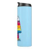 Bouteilles Isothermes Snoopy | Rainbow Dog House (Tourné sur la droite)