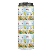 Bouteilles Isothermes Snoopy Sled Riding Food Dish (Dos)