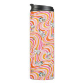 Bouteilles Isothermes Snoopy & Woodstock Super Vibes Motif orange (Tourné sur la droite)