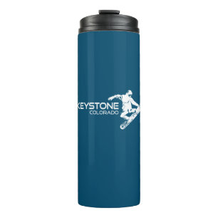 Bouteilles Isothermes Snowboardeur de Keystone Colorado
