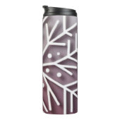 Bouteilles Isothermes Snowflake Ornament Icon – Winter Holiday Design  (Tourné sur la droite)