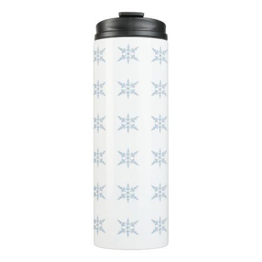 Bouteilles Isothermes Snowflake Températeur (Devant)