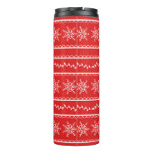 Bouteilles Isothermes Snowflakes and Vines Modern Holiday Motif (Dos)