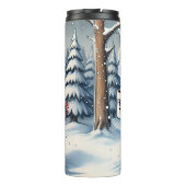 Bouteilles Isothermes Snowman grincheux comme Jolly (Dos)