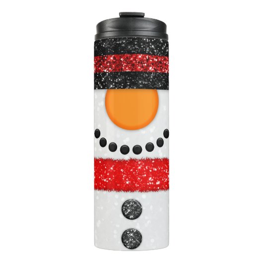 Bouteilles Isothermes Snowman Parties scintillant Tumbler (Devant)