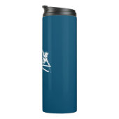 Bouteilles Isothermes Snowshoe Mountain West Virginia Skier (Tourné sur la droite)