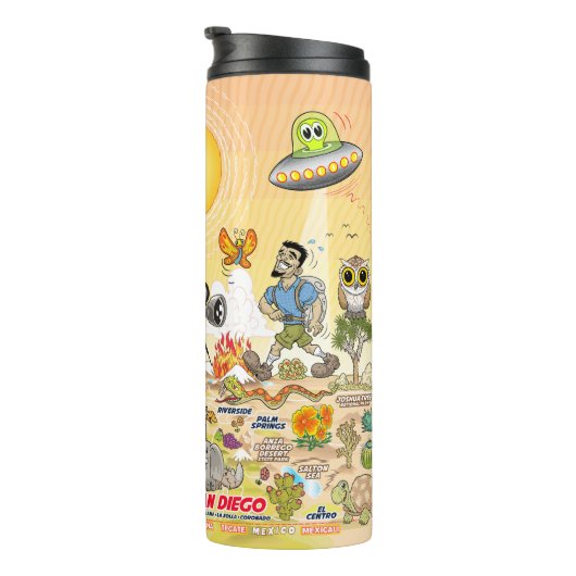 Bouteilles Isothermes SoCal (Tourné sur la droite)