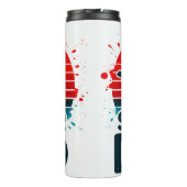 Bouteilles Isothermes Soccer Papa : Sunset Striker Silhouette (Dos)