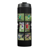 Bouteilles Isothermes Soccer photo collage (Devant)