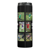 Bouteilles Isothermes Soccer photo collage (Dos)