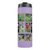 Bouteilles Isothermes Soccer violet (Devant)