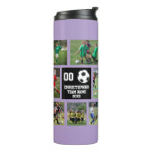 Bouteilles Isothermes Soccer violet (Tourné sur la gauche)