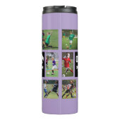 Bouteilles Isothermes Soccer violet (Dos)