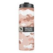 Bouteilles Isothermes Soft Peach Camouflage Pattern (Devant)