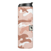 Bouteilles Isothermes Soft Peach Camouflage Pattern (Tourné sur la gauche)