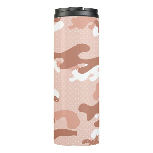 Bouteilles Isothermes Soft Peach Camouflage Pattern (Dos)