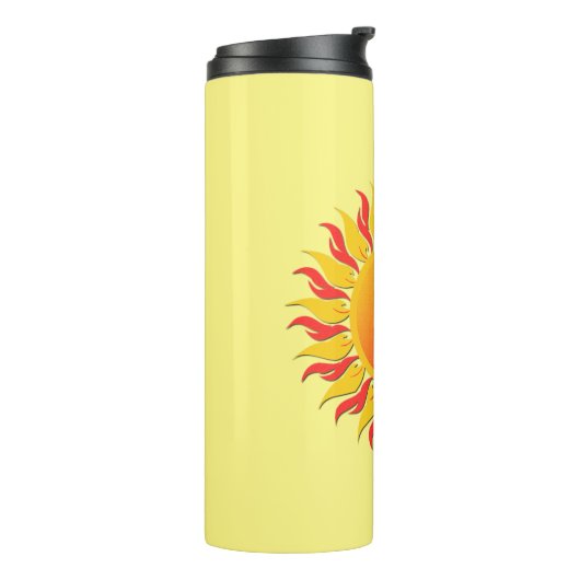 Bouteilles Isothermes Soleil (Tourné sur la gauche)