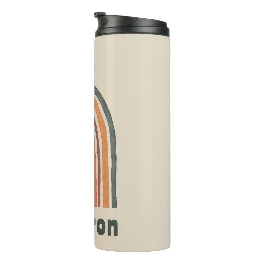 Bouteilles Isothermes Soleil sur un arc-en-ciel (Tourné sur la droite)