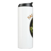 Bouteilles Isothermes Sorcière D'Halloween Et Singe Volant (Tourné sur la gauche)