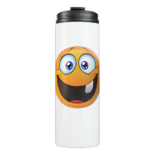 Bouteilles Isothermes Sourire sans dents Jaune