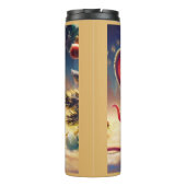 Bouteilles Isothermes Souris de Noël 3 (Dos)