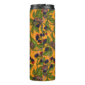 Bouteilles Isothermes Souris et mûres sur jaune (Dos)