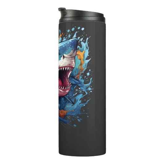 Bouteilles Isothermes Sous la surface : Styles de requin (Tourné sur la droite)