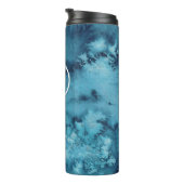 Bouteilles Isothermes Sous l'eau de mer isolée tumbler bleu (Tourné sur la droite)