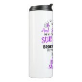 Bouteilles Isothermes Soutenez les dons de guerriers de Crohn (Tourné sur la gauche)