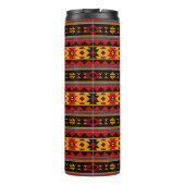 Bouteilles Isothermes Southwest Design Red Black Gold Tribal Motif (Dos)