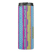 Bouteilles Isothermes southwestern borders and triangles collage (Dos)