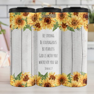 Bouteilles Isothermes Soyez fort Courageux Dieu sans peur