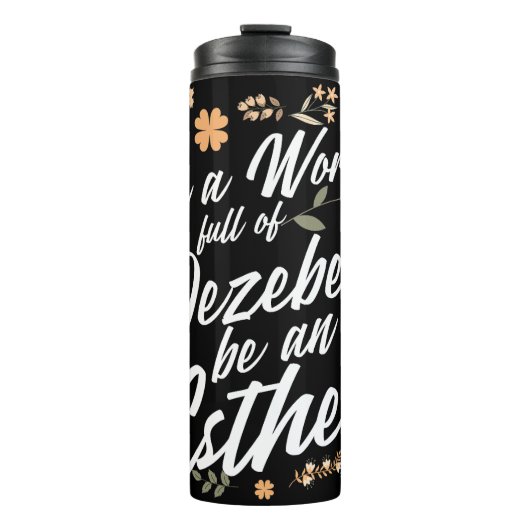 Bouteilles Isothermes Soyez un Esther Christian Citation Graphique (Devant)