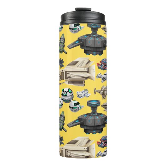 Bouteilles Isothermes Spaceshiles, Robots, Droids Thermal Tumbler (Devant)