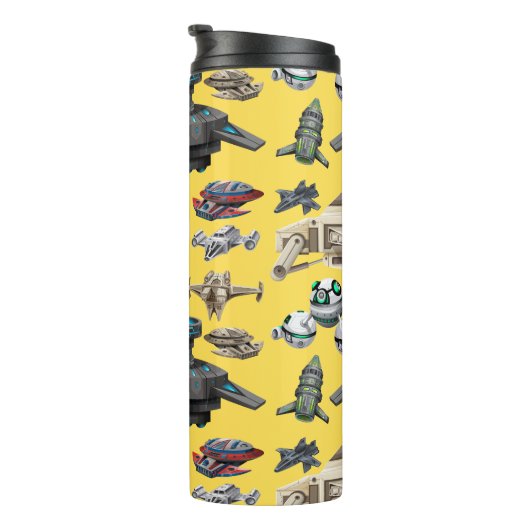 Bouteilles Isothermes Spaceshiles, Robots, Droids Thermal Tumbler (Tourné sur la droite)