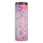 Bouteilles Isothermes Sparkle unicorne arc-en-ciel marbling art (Dos)